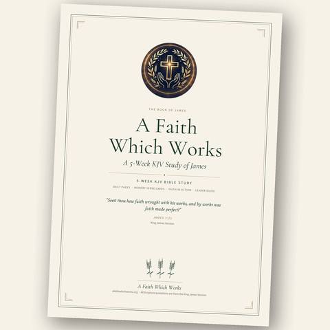 Book of James Bible Study — cover
